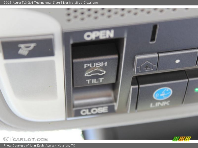 Slate Silver Metallic / Graystone 2015 Acura TLX 2.4 Technology