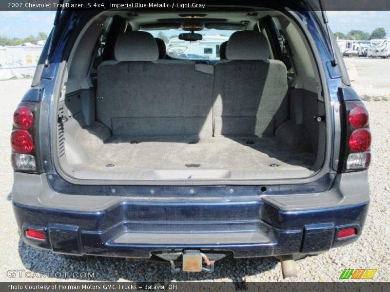 Imperial Blue Metallic / Light Gray 2007 Chevrolet TrailBlazer LS 4x4