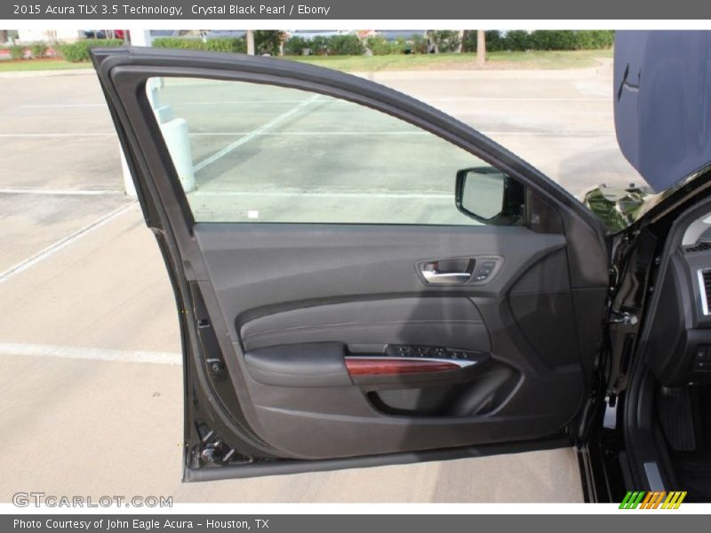 Crystal Black Pearl / Ebony 2015 Acura TLX 3.5 Technology