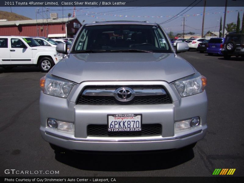 Classic Silver Metallic / Black Leather 2011 Toyota 4Runner Limited