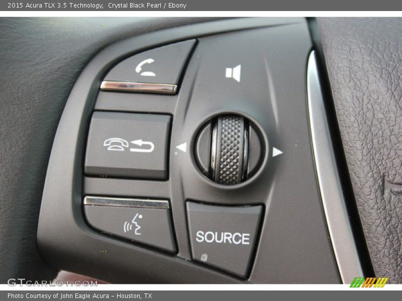 Crystal Black Pearl / Ebony 2015 Acura TLX 3.5 Technology