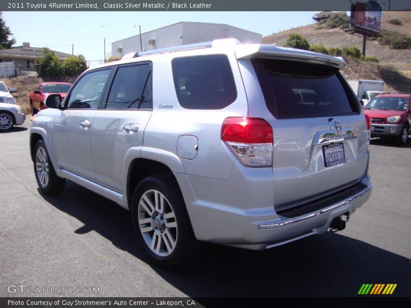 Classic Silver Metallic / Black Leather 2011 Toyota 4Runner Limited