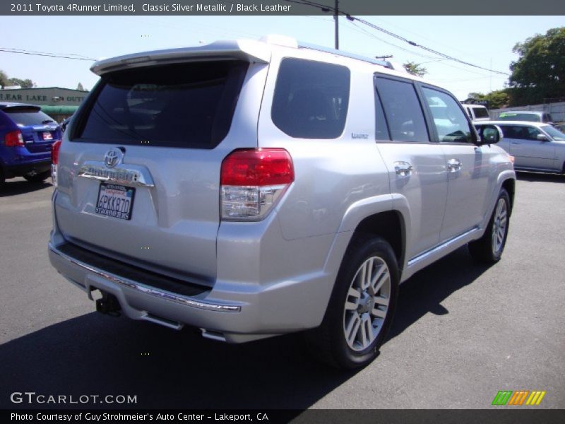Classic Silver Metallic / Black Leather 2011 Toyota 4Runner Limited