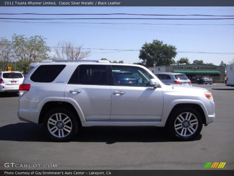 Classic Silver Metallic / Black Leather 2011 Toyota 4Runner Limited