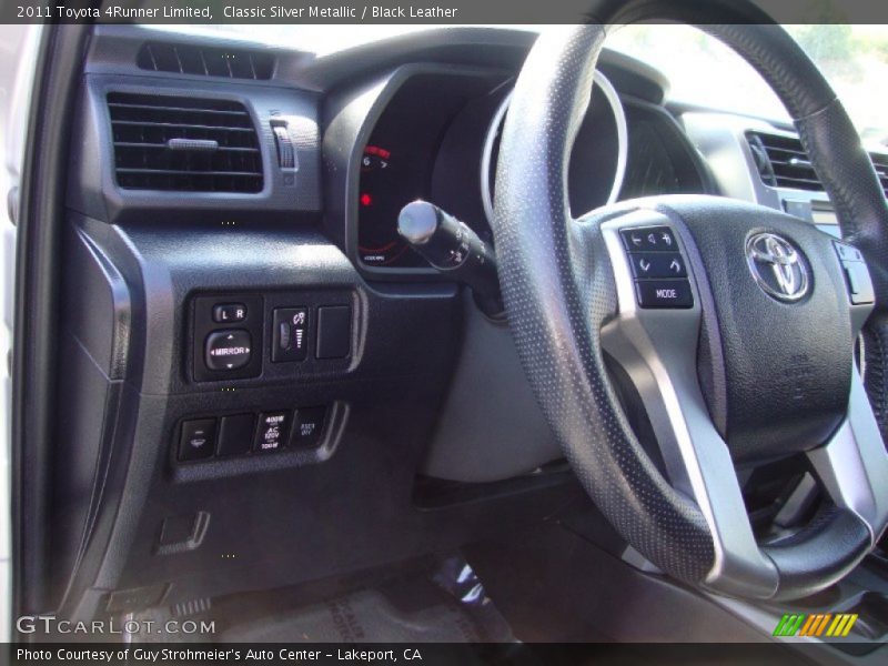 Classic Silver Metallic / Black Leather 2011 Toyota 4Runner Limited