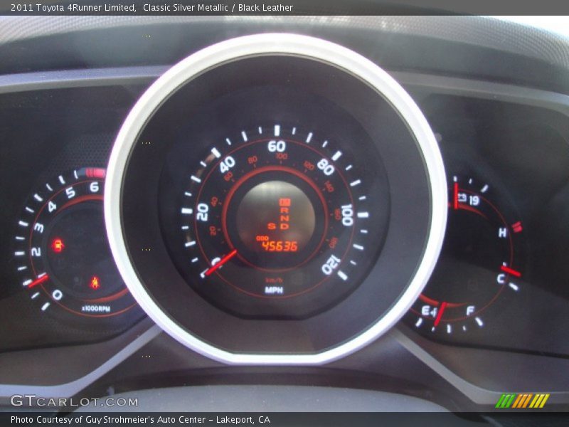 Classic Silver Metallic / Black Leather 2011 Toyota 4Runner Limited
