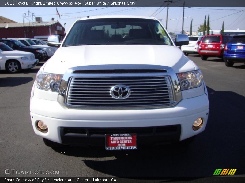 Super White / Graphite Gray 2011 Toyota Tundra Limited CrewMax 4x4
