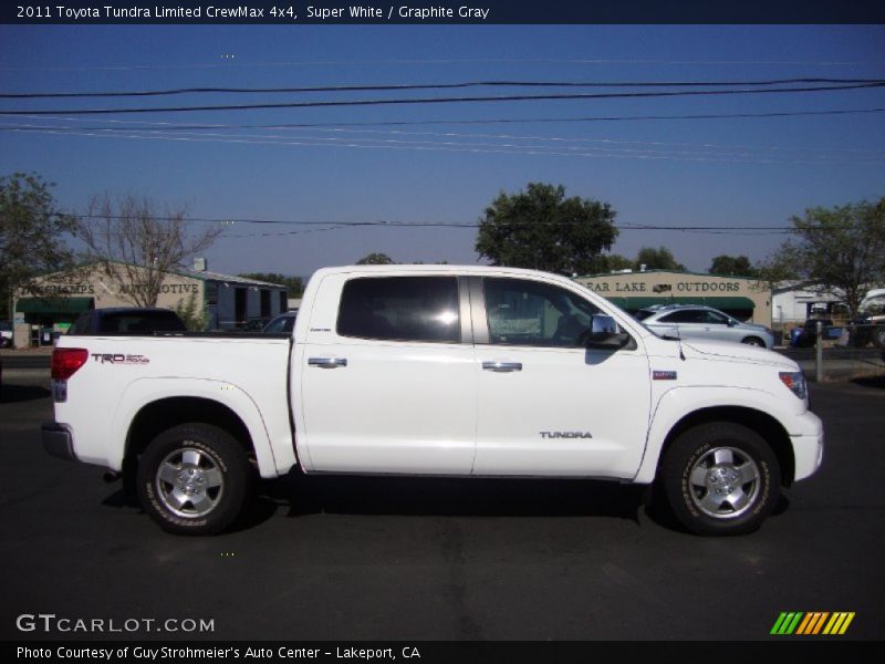 Super White / Graphite Gray 2011 Toyota Tundra Limited CrewMax 4x4