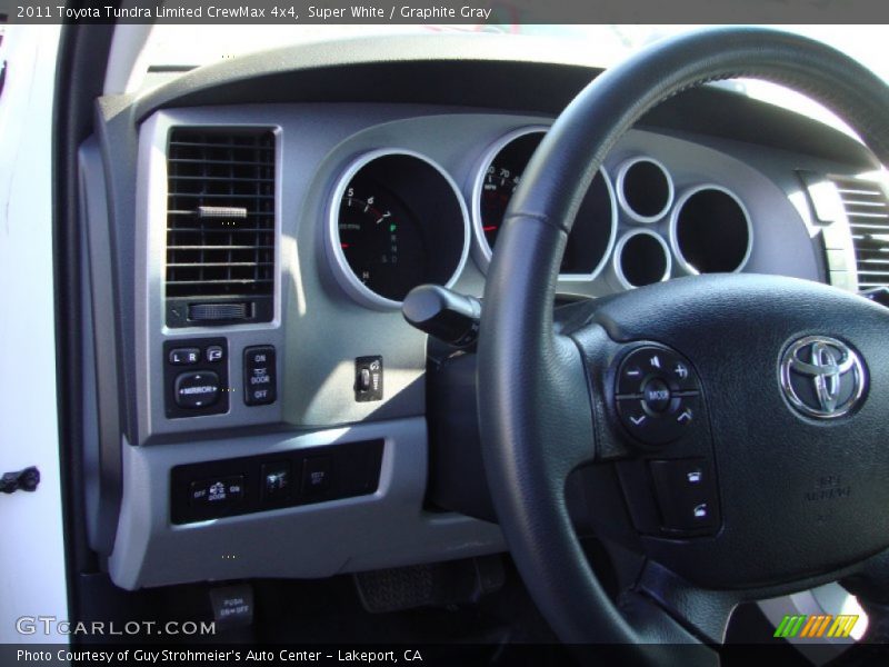 Super White / Graphite Gray 2011 Toyota Tundra Limited CrewMax 4x4