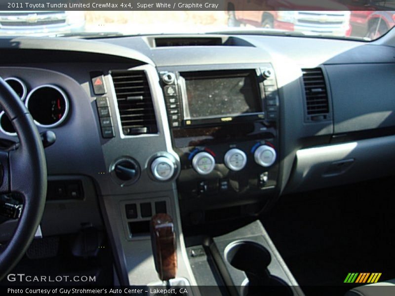 Super White / Graphite Gray 2011 Toyota Tundra Limited CrewMax 4x4