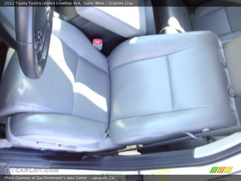 Super White / Graphite Gray 2011 Toyota Tundra Limited CrewMax 4x4