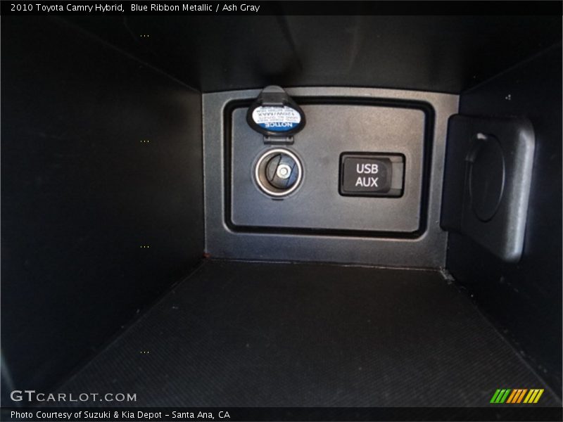 Blue Ribbon Metallic / Ash Gray 2010 Toyota Camry Hybrid
