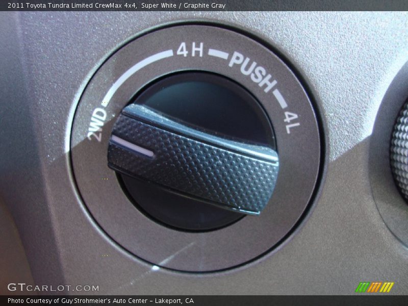 Super White / Graphite Gray 2011 Toyota Tundra Limited CrewMax 4x4