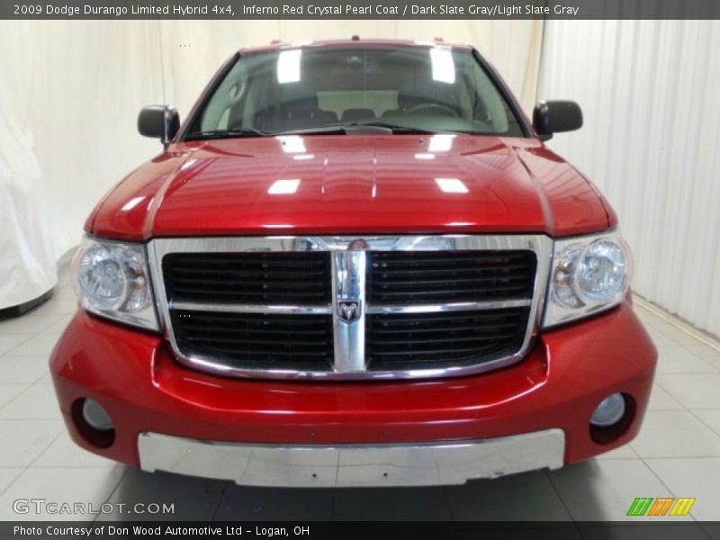 Inferno Red Crystal Pearl Coat / Dark Slate Gray/Light Slate Gray 2009 Dodge Durango Limited Hybrid 4x4