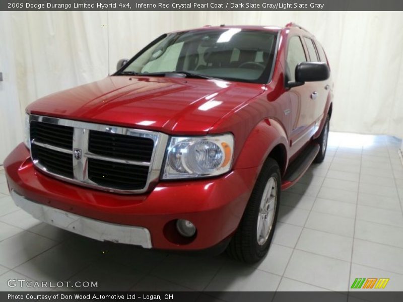 Inferno Red Crystal Pearl Coat / Dark Slate Gray/Light Slate Gray 2009 Dodge Durango Limited Hybrid 4x4