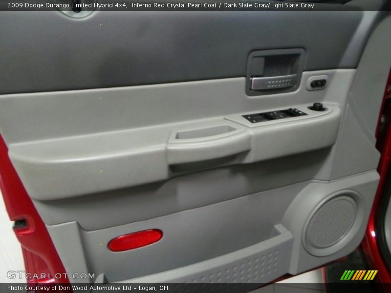 Inferno Red Crystal Pearl Coat / Dark Slate Gray/Light Slate Gray 2009 Dodge Durango Limited Hybrid 4x4