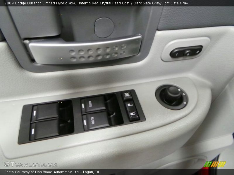 Inferno Red Crystal Pearl Coat / Dark Slate Gray/Light Slate Gray 2009 Dodge Durango Limited Hybrid 4x4