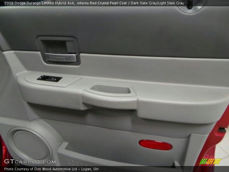 Inferno Red Crystal Pearl Coat / Dark Slate Gray/Light Slate Gray 2009 Dodge Durango Limited Hybrid 4x4