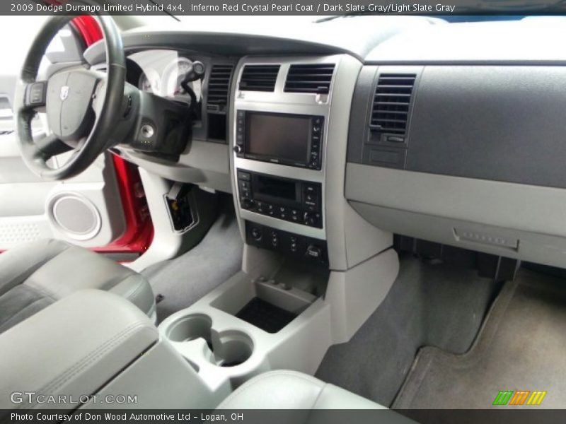 Inferno Red Crystal Pearl Coat / Dark Slate Gray/Light Slate Gray 2009 Dodge Durango Limited Hybrid 4x4