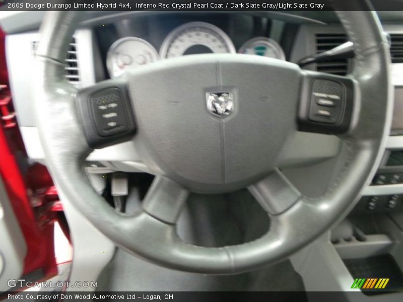 Inferno Red Crystal Pearl Coat / Dark Slate Gray/Light Slate Gray 2009 Dodge Durango Limited Hybrid 4x4