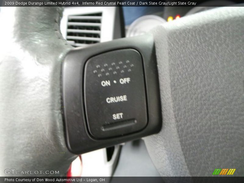 Inferno Red Crystal Pearl Coat / Dark Slate Gray/Light Slate Gray 2009 Dodge Durango Limited Hybrid 4x4