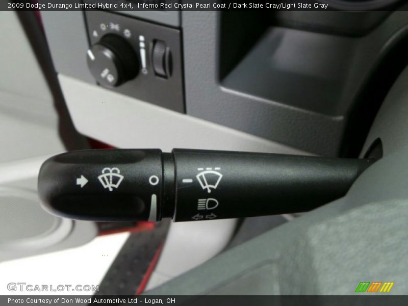 Inferno Red Crystal Pearl Coat / Dark Slate Gray/Light Slate Gray 2009 Dodge Durango Limited Hybrid 4x4