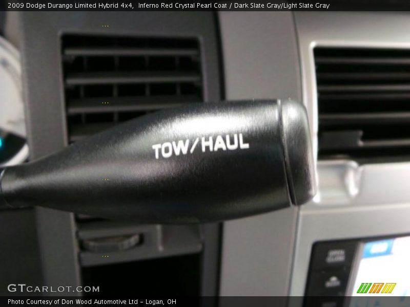 Inferno Red Crystal Pearl Coat / Dark Slate Gray/Light Slate Gray 2009 Dodge Durango Limited Hybrid 4x4