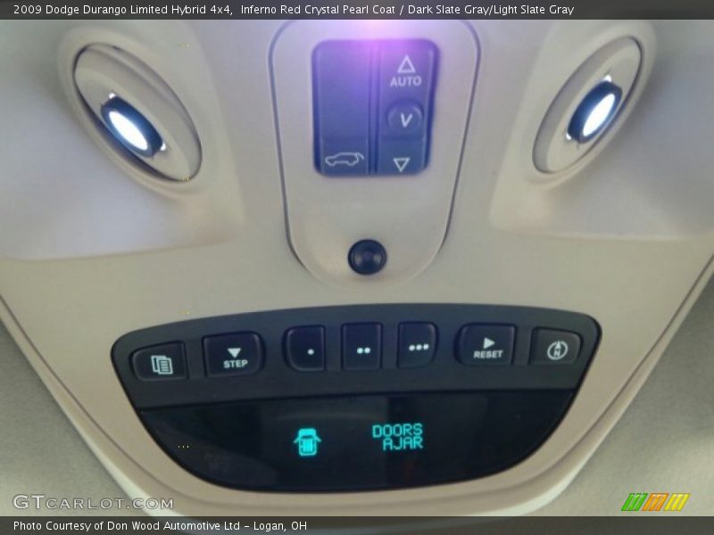 Inferno Red Crystal Pearl Coat / Dark Slate Gray/Light Slate Gray 2009 Dodge Durango Limited Hybrid 4x4