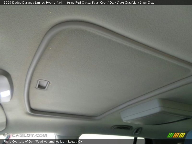 Inferno Red Crystal Pearl Coat / Dark Slate Gray/Light Slate Gray 2009 Dodge Durango Limited Hybrid 4x4