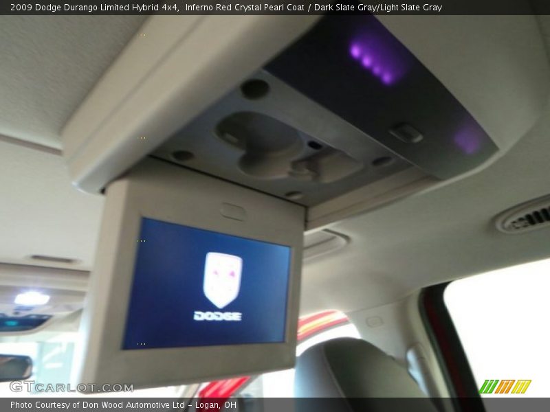 Inferno Red Crystal Pearl Coat / Dark Slate Gray/Light Slate Gray 2009 Dodge Durango Limited Hybrid 4x4