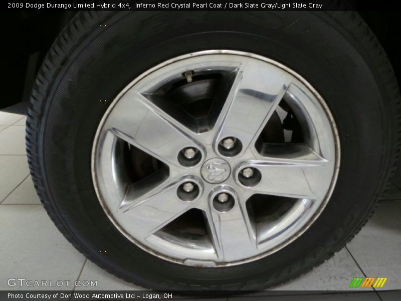  2009 Durango Limited Hybrid 4x4 Wheel