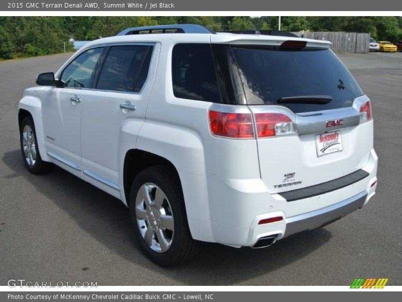 Summit White / Jet Black 2015 GMC Terrain Denali AWD