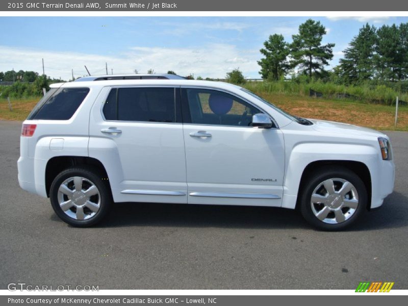 Summit White / Jet Black 2015 GMC Terrain Denali AWD