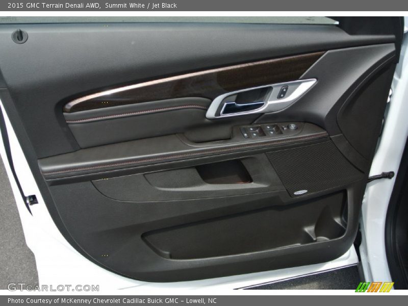 Summit White / Jet Black 2015 GMC Terrain Denali AWD