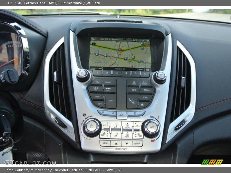 Summit White / Jet Black 2015 GMC Terrain Denali AWD