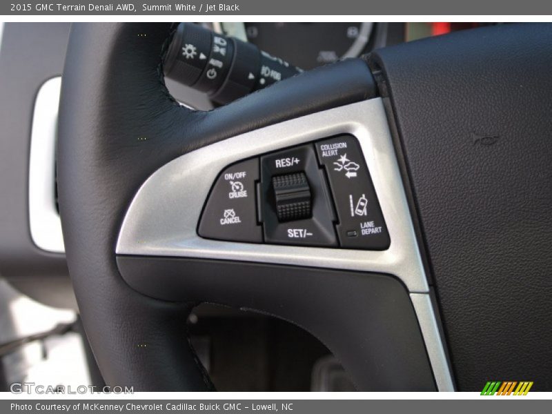 Summit White / Jet Black 2015 GMC Terrain Denali AWD