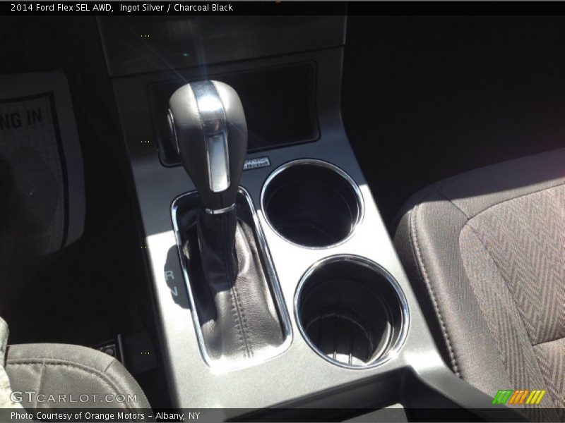 Ingot Silver / Charcoal Black 2014 Ford Flex SEL AWD
