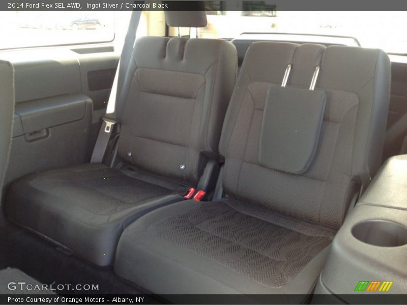 Ingot Silver / Charcoal Black 2014 Ford Flex SEL AWD