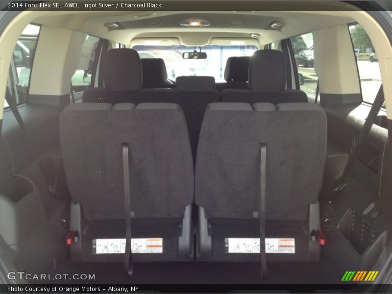Ingot Silver / Charcoal Black 2014 Ford Flex SEL AWD