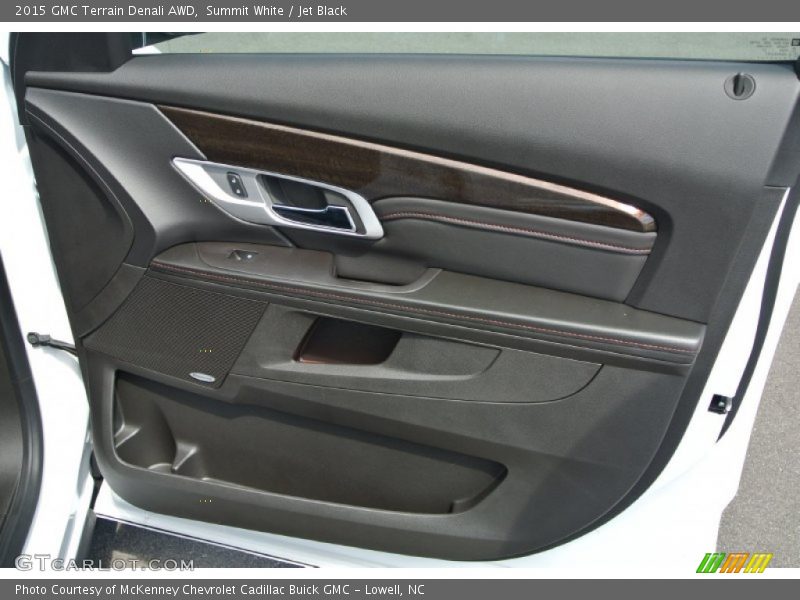Summit White / Jet Black 2015 GMC Terrain Denali AWD