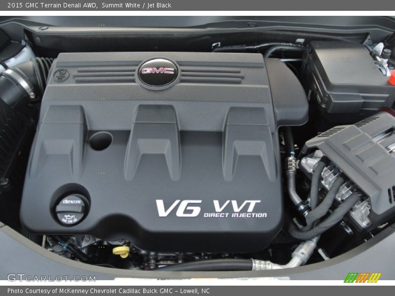 Summit White / Jet Black 2015 GMC Terrain Denali AWD