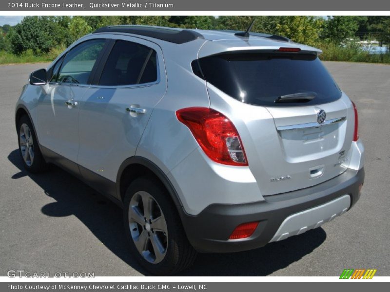 Quicksilver Metallic / Titanium 2014 Buick Encore Leather