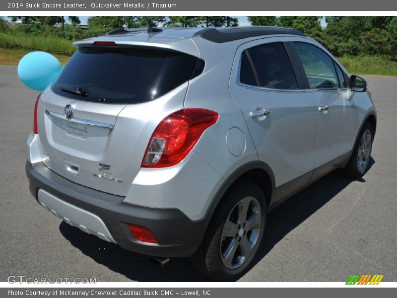 Quicksilver Metallic / Titanium 2014 Buick Encore Leather