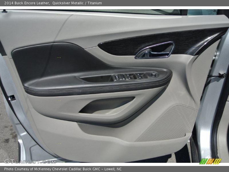Quicksilver Metallic / Titanium 2014 Buick Encore Leather
