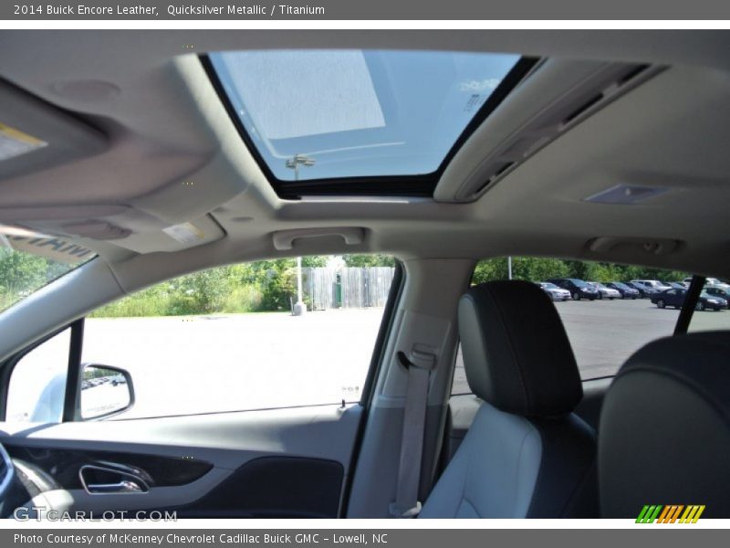 Quicksilver Metallic / Titanium 2014 Buick Encore Leather