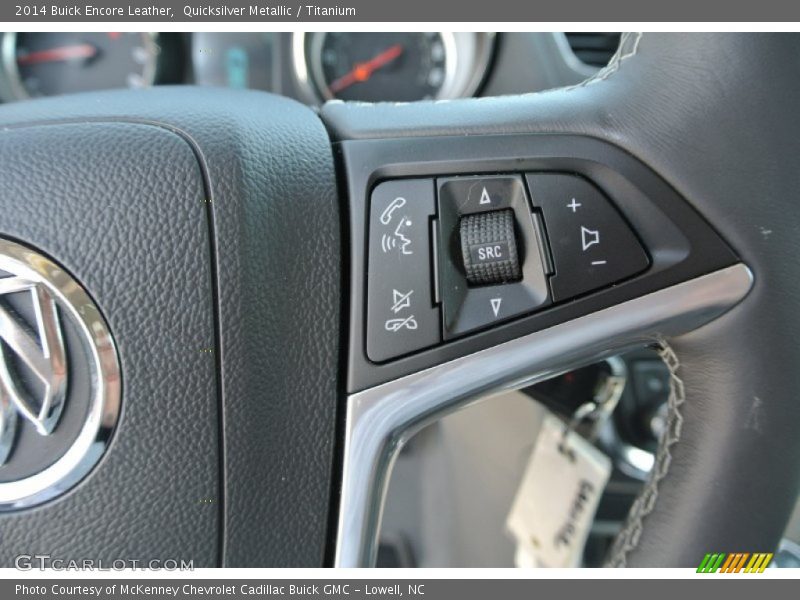 Quicksilver Metallic / Titanium 2014 Buick Encore Leather