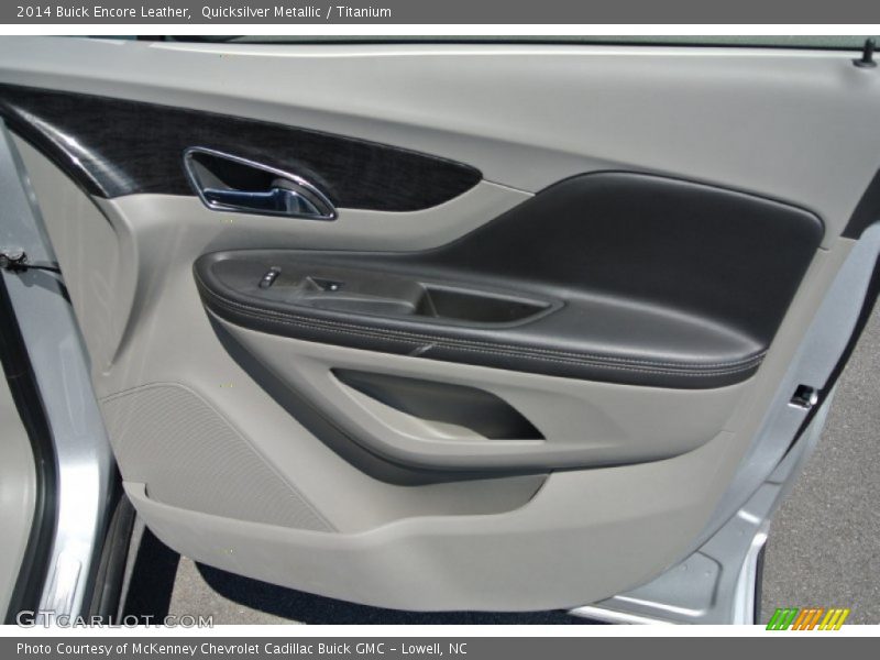 Quicksilver Metallic / Titanium 2014 Buick Encore Leather