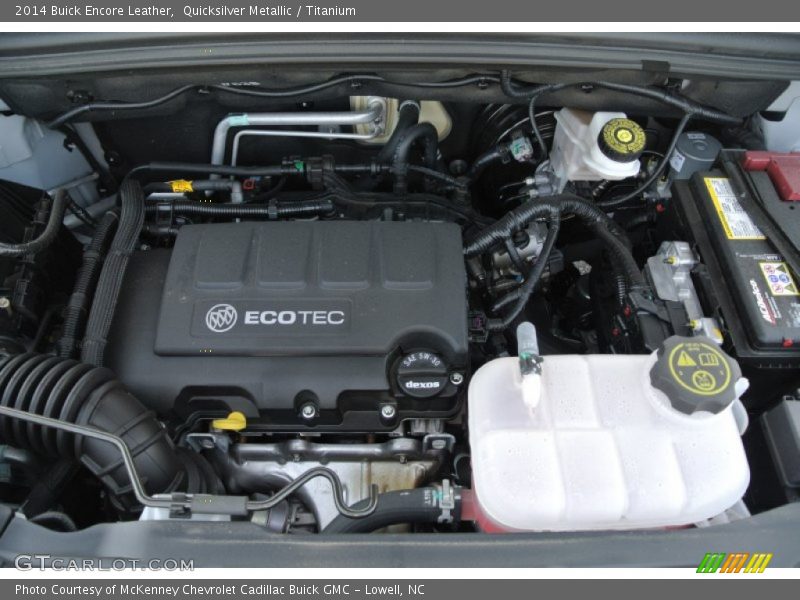 Quicksilver Metallic / Titanium 2014 Buick Encore Leather