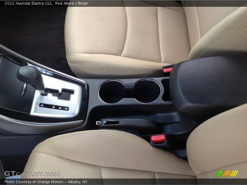Red Allure / Beige 2012 Hyundai Elantra GLS