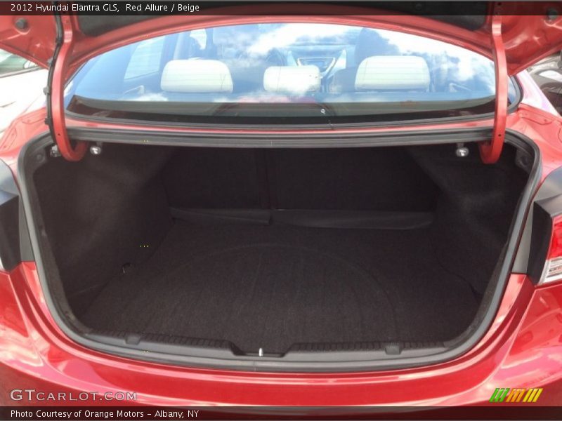 Red Allure / Beige 2012 Hyundai Elantra GLS